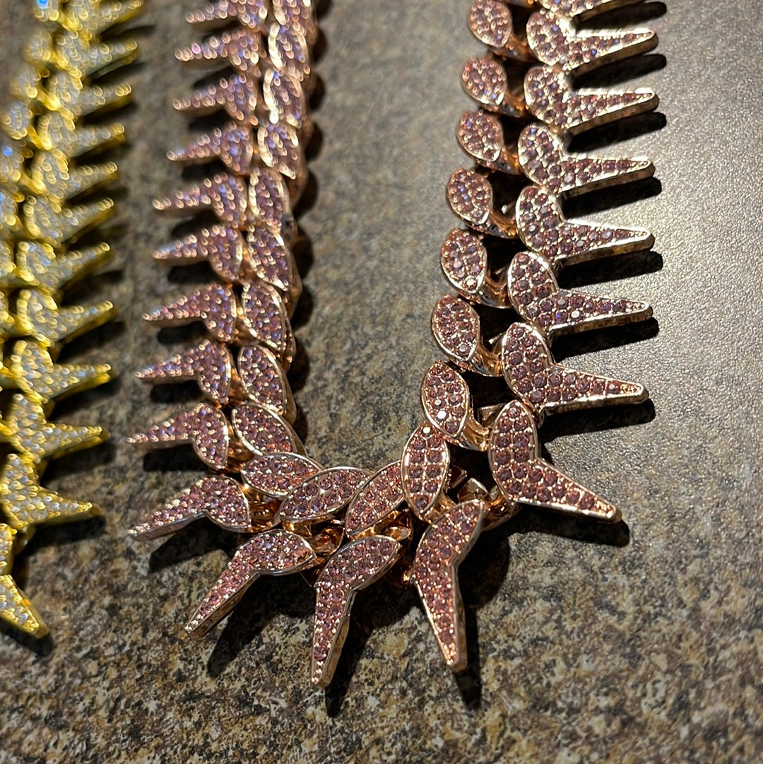 CUBAN SPIKED CHAIN